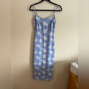 Abercrombie & Fitch Light Blue Floral Dress